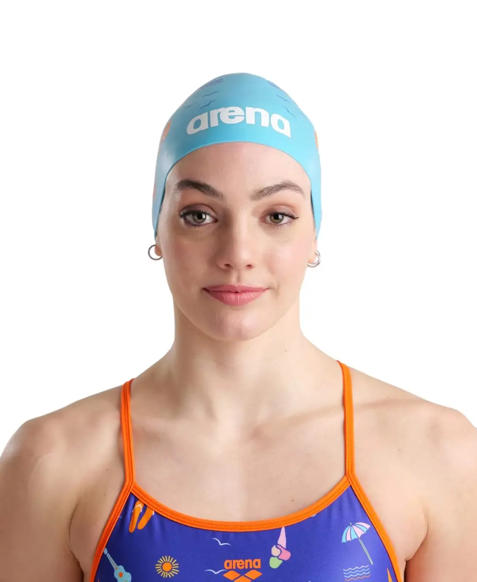 ARENA Unisex Adult Poolish Molded Silicone Swim Cap for Training and Racing | Wrinkle-Free, Durable, One Size - view 3