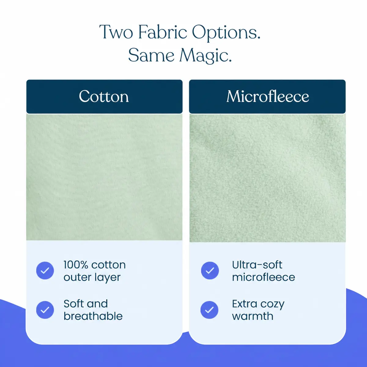 Magic Sleepsuit Large 18-21 lbs | 100% Cotton, Sage Green, Baby Sleep Transition Suit - view 4