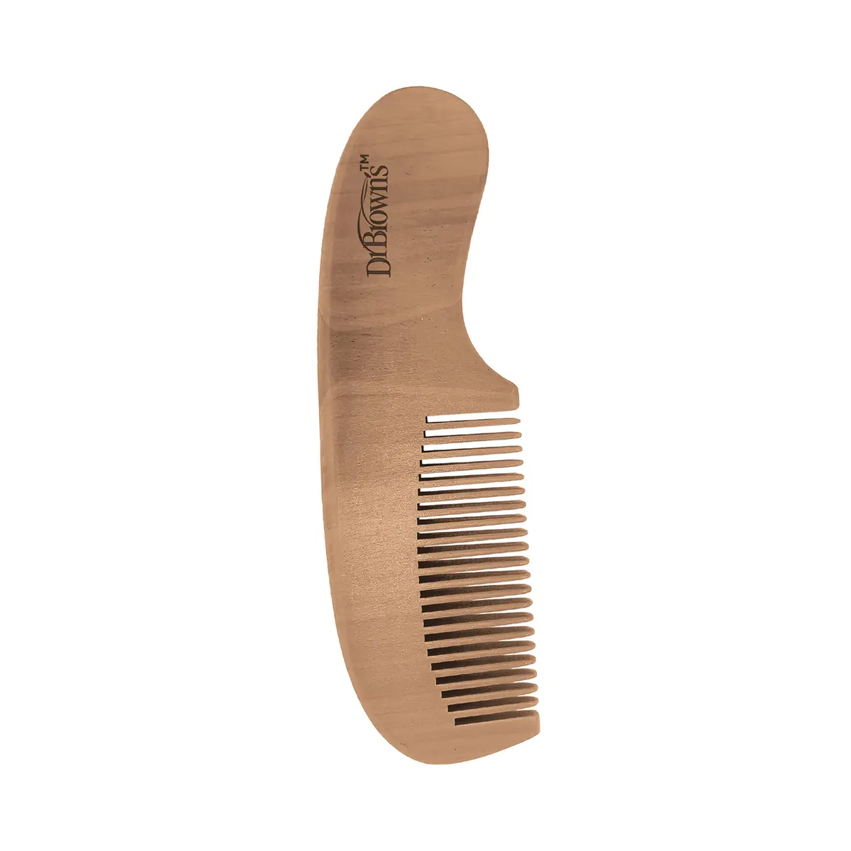 Dr. Brown's Soft and Safe Baby Brush + Comb Set | Natural Wood, Gentle Bristles for All Hair Types - view 9