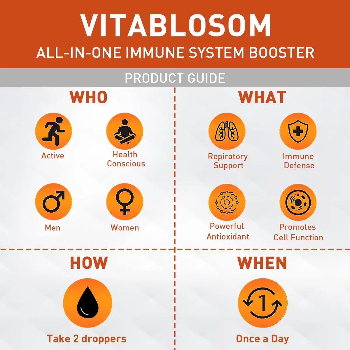 Vitablosom Liposomal Vitamin C 2000mg Liquid for Adults | High Absorption & Immune Support - view 5