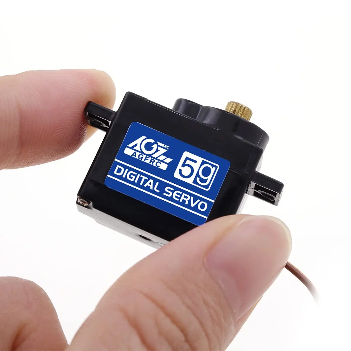 AGFRC High-Speed Sub-Micro RC Servo 8g 0.075s Metal Gear Digital Coreless for 1/28 RC Cars & Airplanes (2-Pack) - view 8