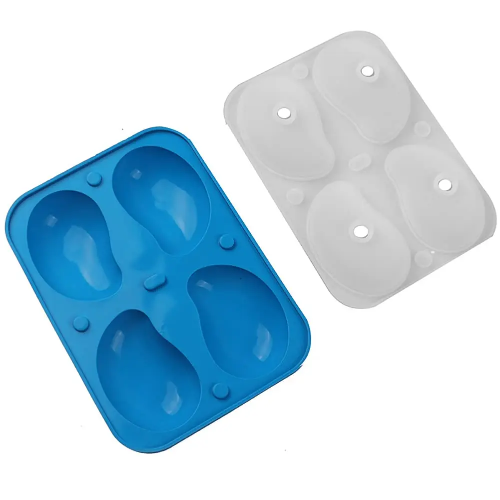 Montidey 4 Holes 3D Mango Shape Silicone Cake Mold 19.6cm (7.7in) | Food-Grade Baking & Dessert Tool - view 2