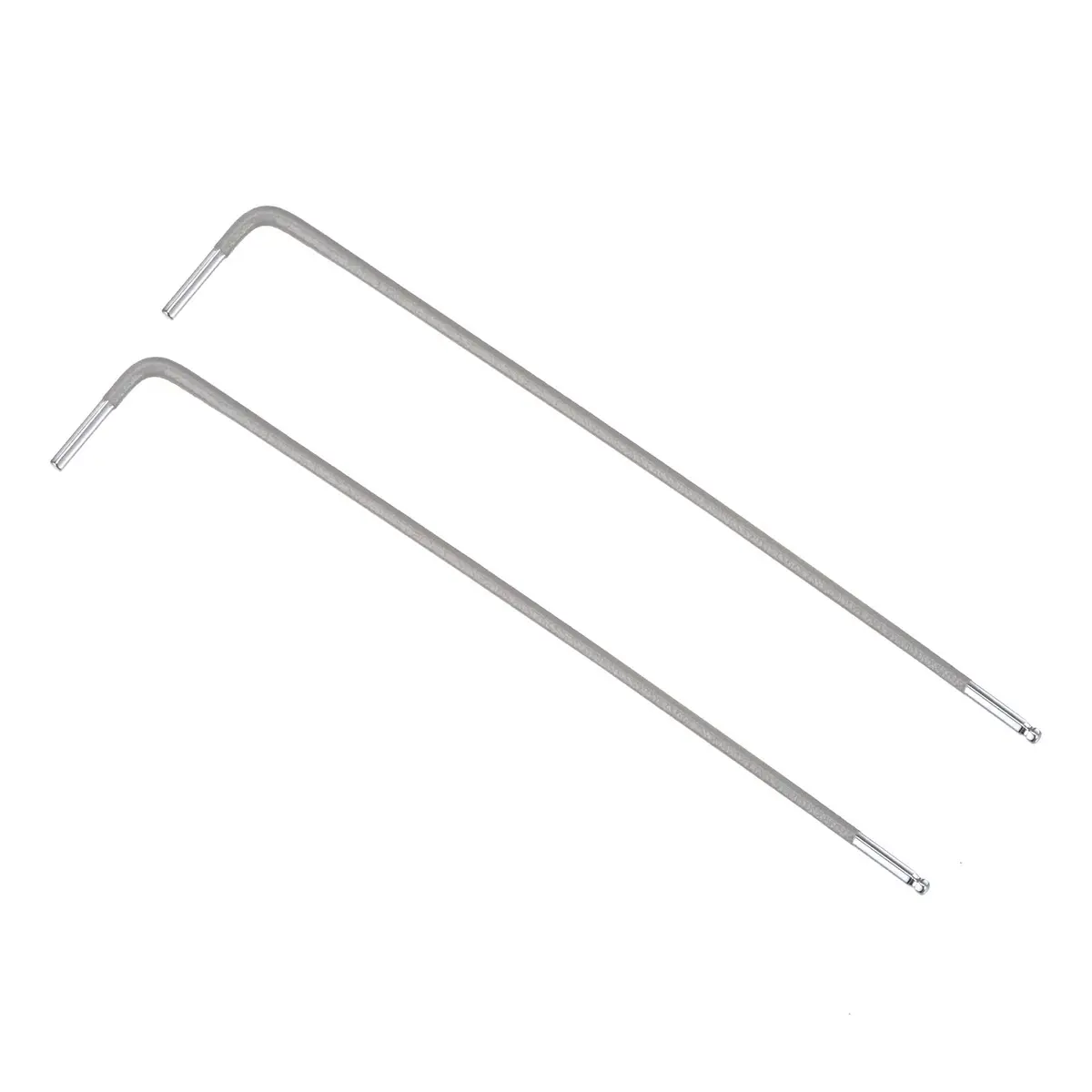 uxcell 1.5mm Ball End Hex Key Wrench, L Shaped Long Arm S2 Steel Repairing Tool 2 Pcs | Durable Alloy Steel, Confined Space Access - main product image