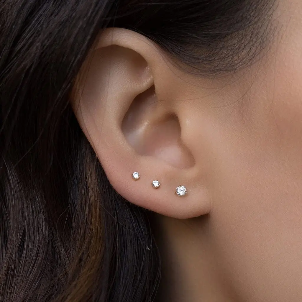 MODRSA Magnetic Nose Studs & Rings 3mm (8 Pairs) | Non-Piercing Faux Jewelry - view 7