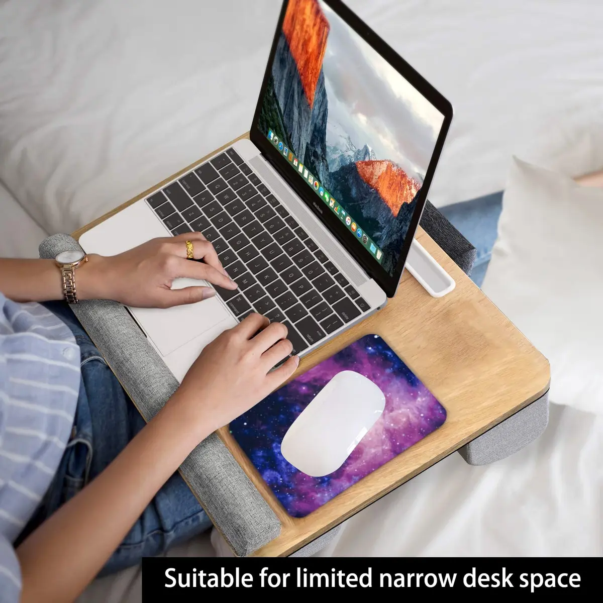 Audimi Small Mouse Pad 6 x 8 Inch | Thick, Washable & Portable for Laptop & Travel - view 7