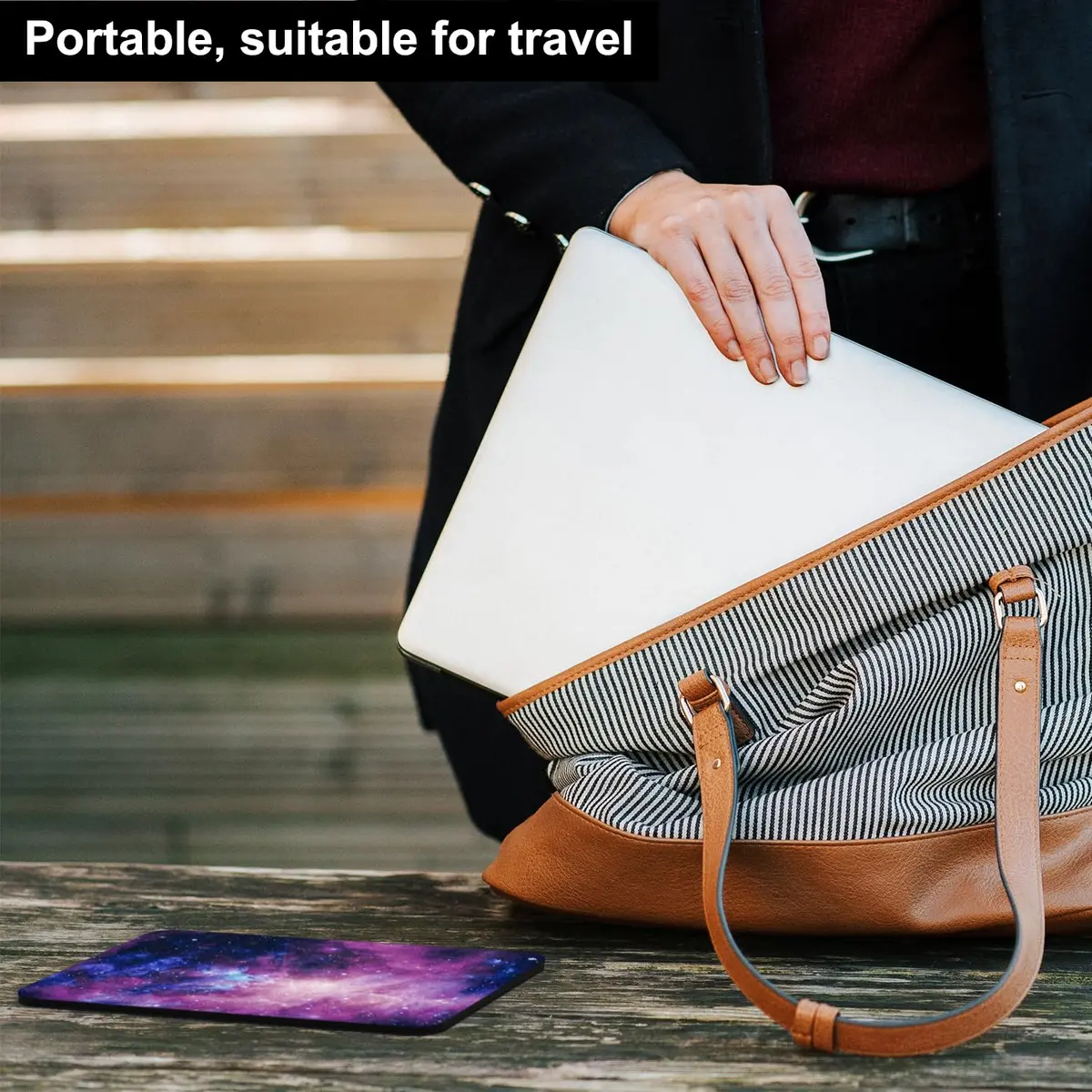 Audimi Small Mouse Pad 6 x 8 Inch | Thick, Washable & Portable for Laptop & Travel - view 8