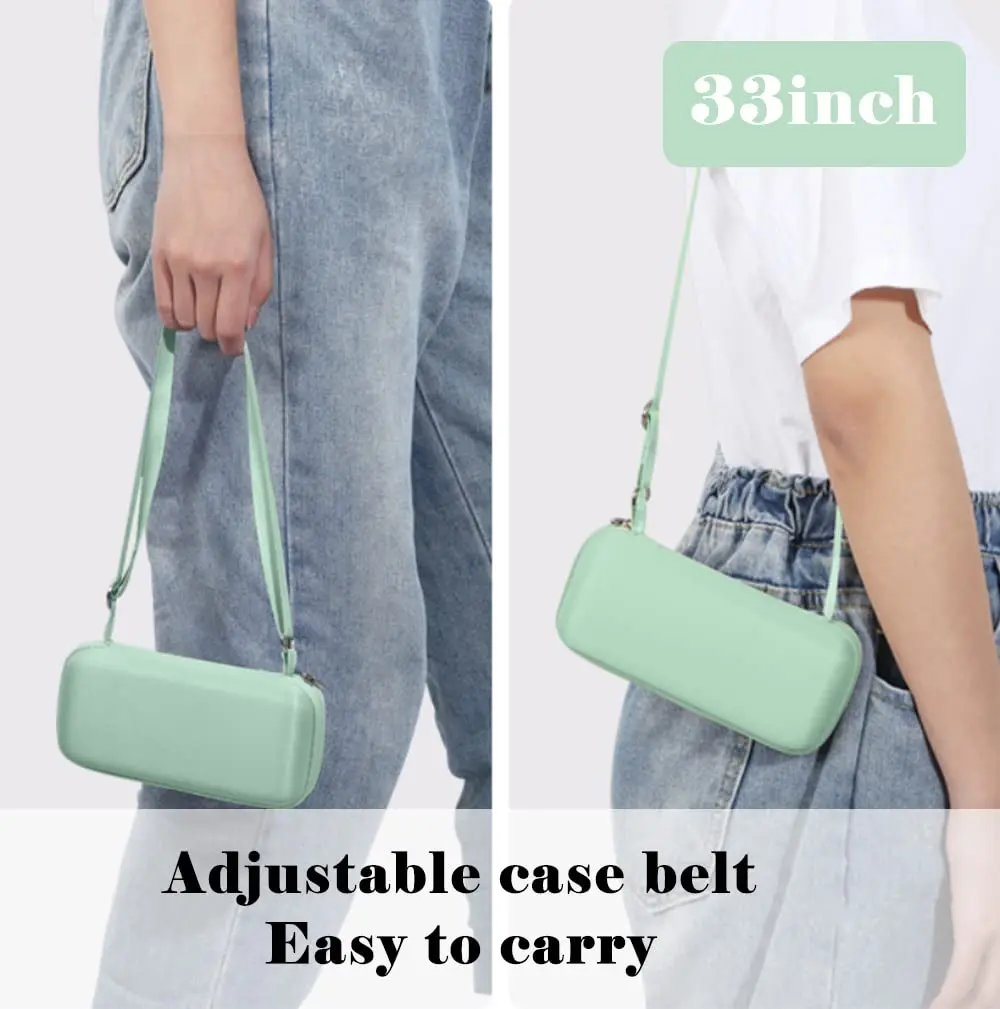 ESUFEIR Mini Sun Umbrella for Purse with Case, Green 14 cm (5.5 in) | UPF 50+ UV Protection - view 4