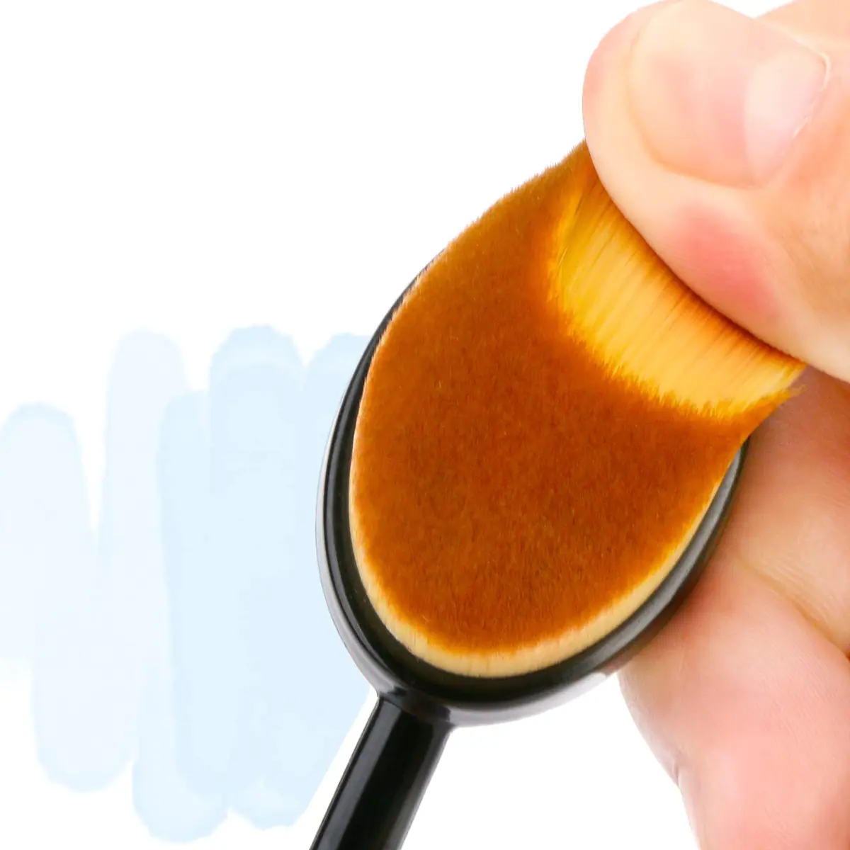 UNIMEIX Blending Brush Set for Card Making 6 Pack Brown | Soft Nylon & Plastic Handle - view 5
