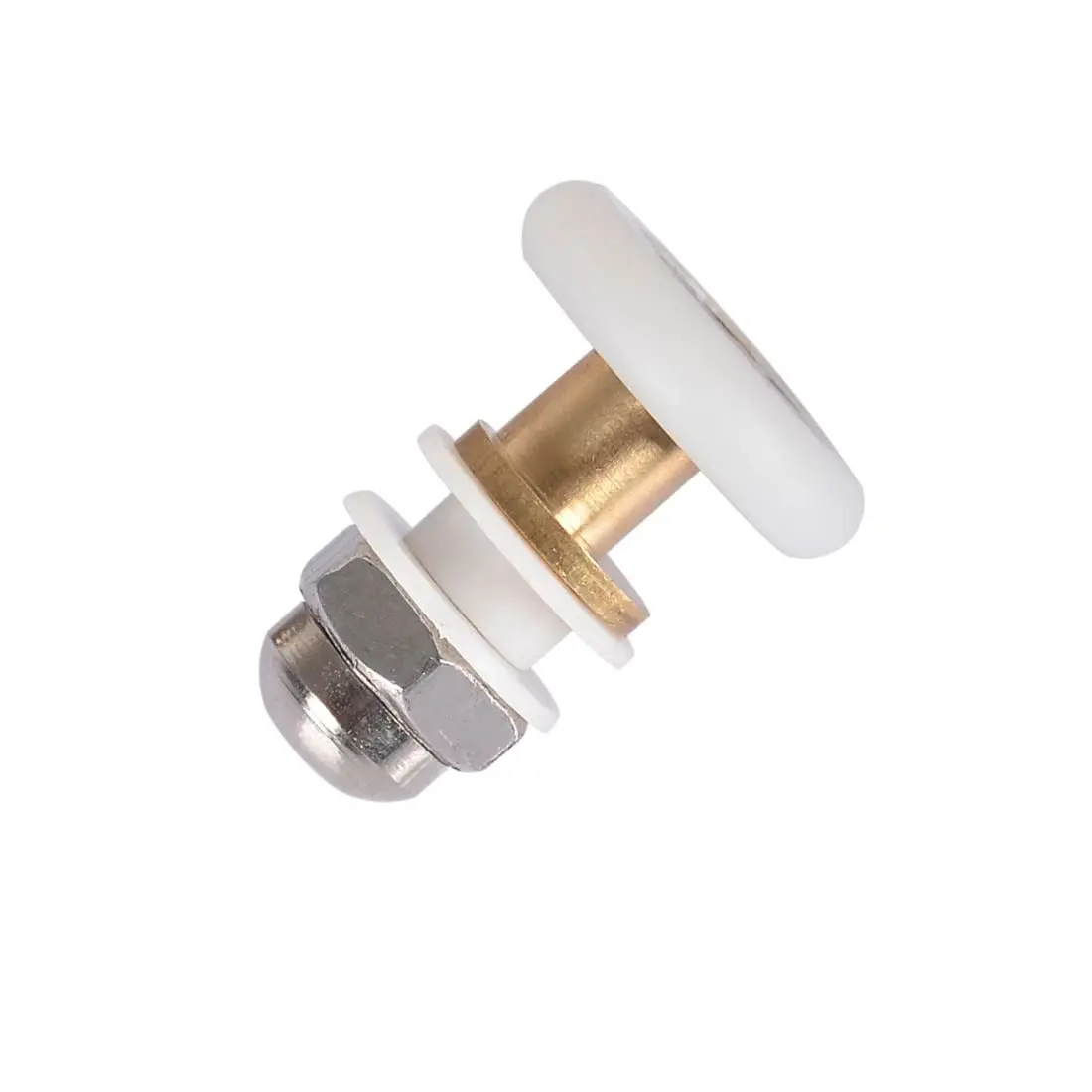 GDQLCNXB Shower Door Rollers 25mm Diameter (4-Pack) | Ultra-Quiet Sliding Pulleys for 4-6mm Glass - view 6