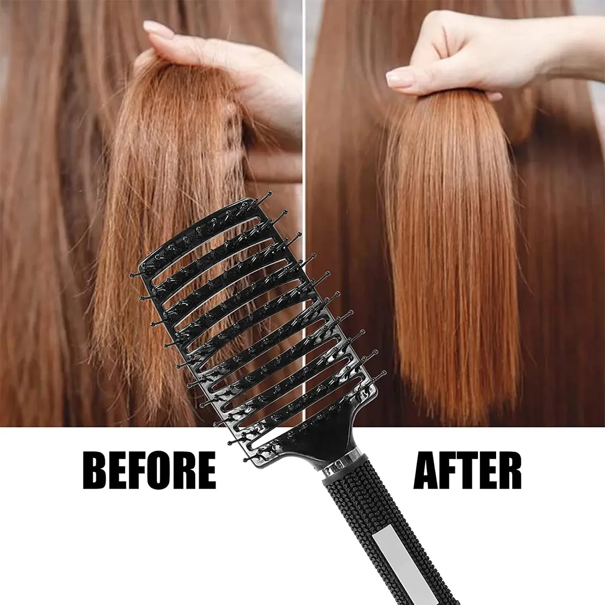 Curved Vented Hair Brush for Fast Blow Drying & Detangling | 24.5cm (9.65 inch) - view 4