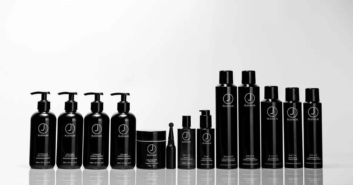 J Beverly Hills Platinum 5 In 1 Leave-in Styling Emulsion Cream, 8 Oz | Nourishes, Protects & De-Frizzes - view 4