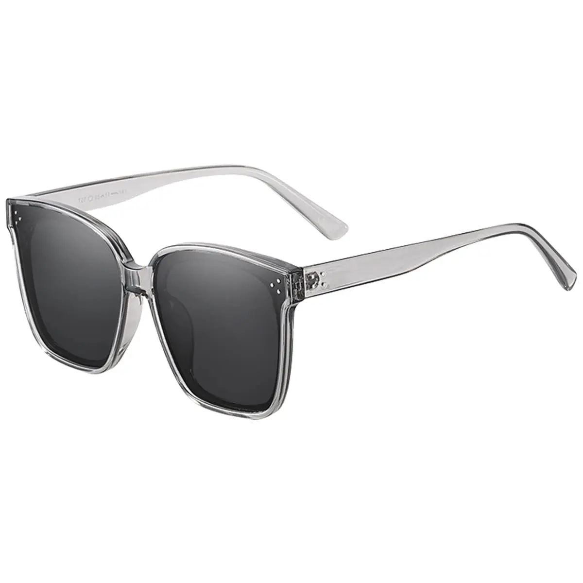 Dollger Oversized Square Sunglasses for Women Men Trendy Polarized UV Protection Large Shades Grey - main product image