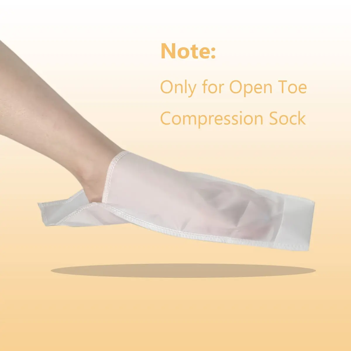 MUROCEA Open Toe Compression Sock Aid for Easy Slide | Slip Stocking Applicator for Elderly, Disabled, Pregnant, 5 Pairs - view 3