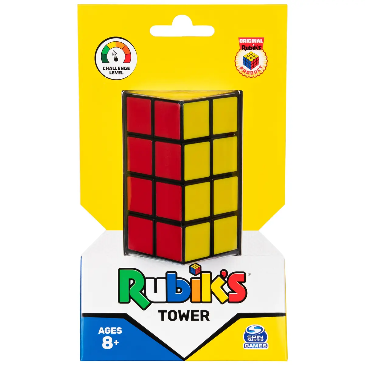 Rubik's Cube, Tower 2x2x4 | Complex Brain Teaser & Fidget Toy for Kids & Adults - view 2