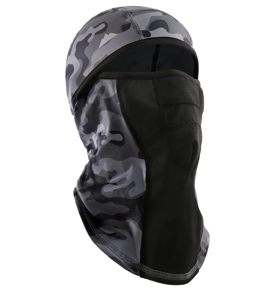 Tough Headwear Balaclava Ski Mask - Winter Face Cover for Men & Women - Gray Camo | Cold Weather Snow Gear - main product image