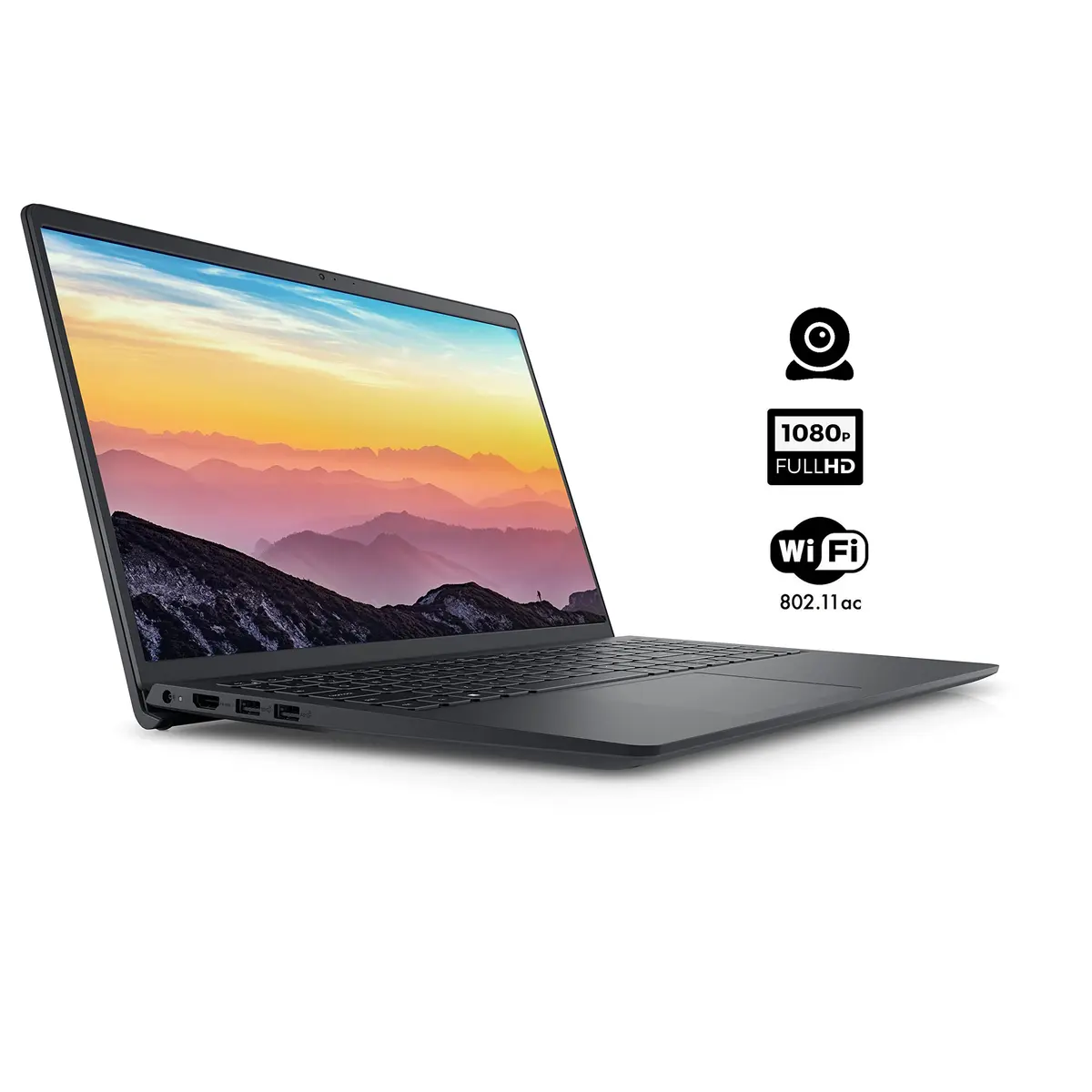 Dell Inspiron 15 3511 Laptop 15.6" FHD Touchscreen Intel Core i5-1035G1 12GB DDR4 512GB SSD Windows 11 Black - view 2