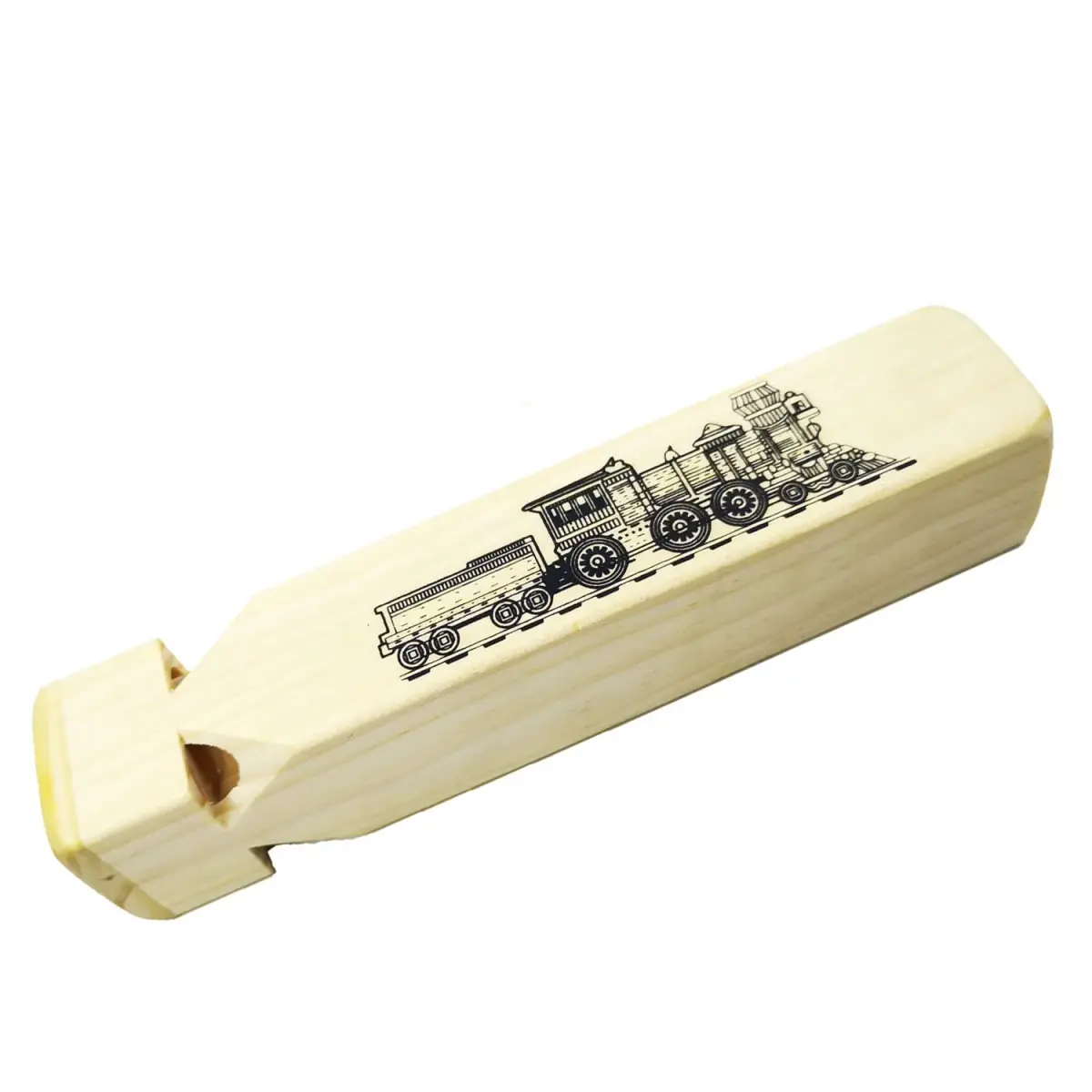 Fartime Solid Wood Train Whistle 4 Tone Musical Toy 19 cm (7.4 inch) | Authentic USA Import - main product image