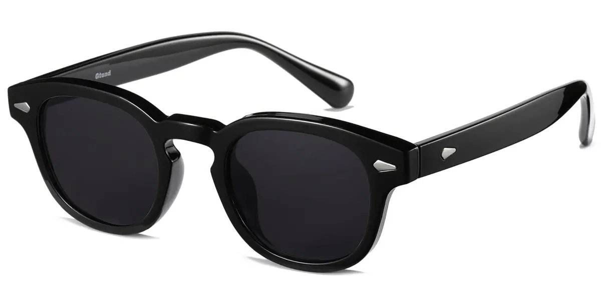 Gtand Unisex Vintage Retro Round Style Tinted Sunglasses 46mm | UV400 Protection & Classic Design - main product image