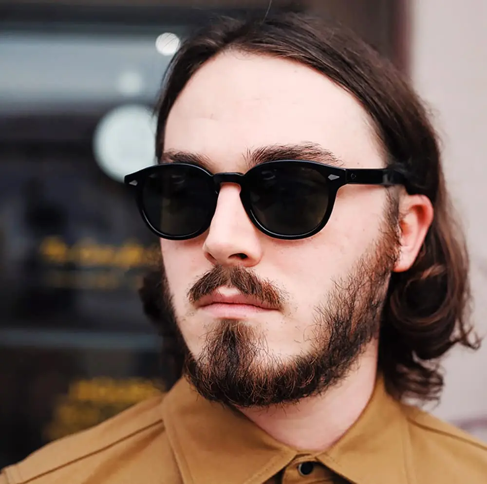 Gtand Unisex Vintage Retro Round Style Tinted Sunglasses 46mm | UV400 Protection & Classic Design - view 4