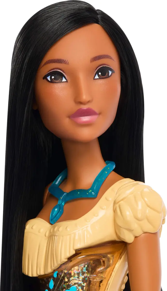 Mattel Disney Princess Pocahontas Fashion Doll in Signature Look | 11-inch, Posable, Signature Outfit - view 5