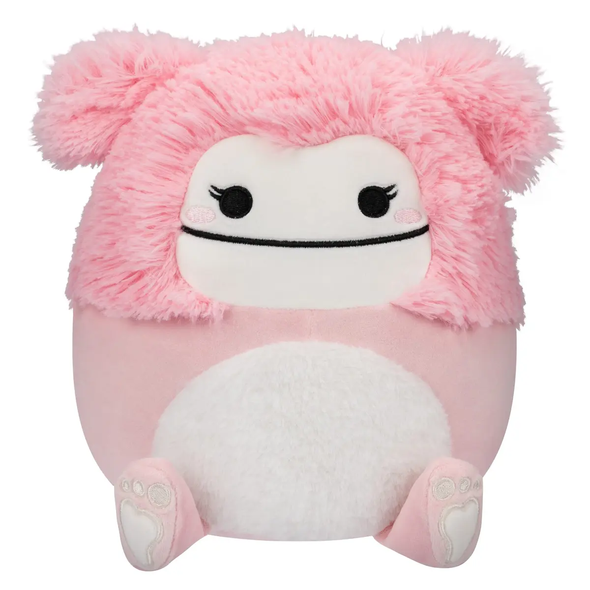 Squishmallows 8-Inch Brina Pink Bigfoot Plush | Ultrasoft Official Kelly Toy - main product image