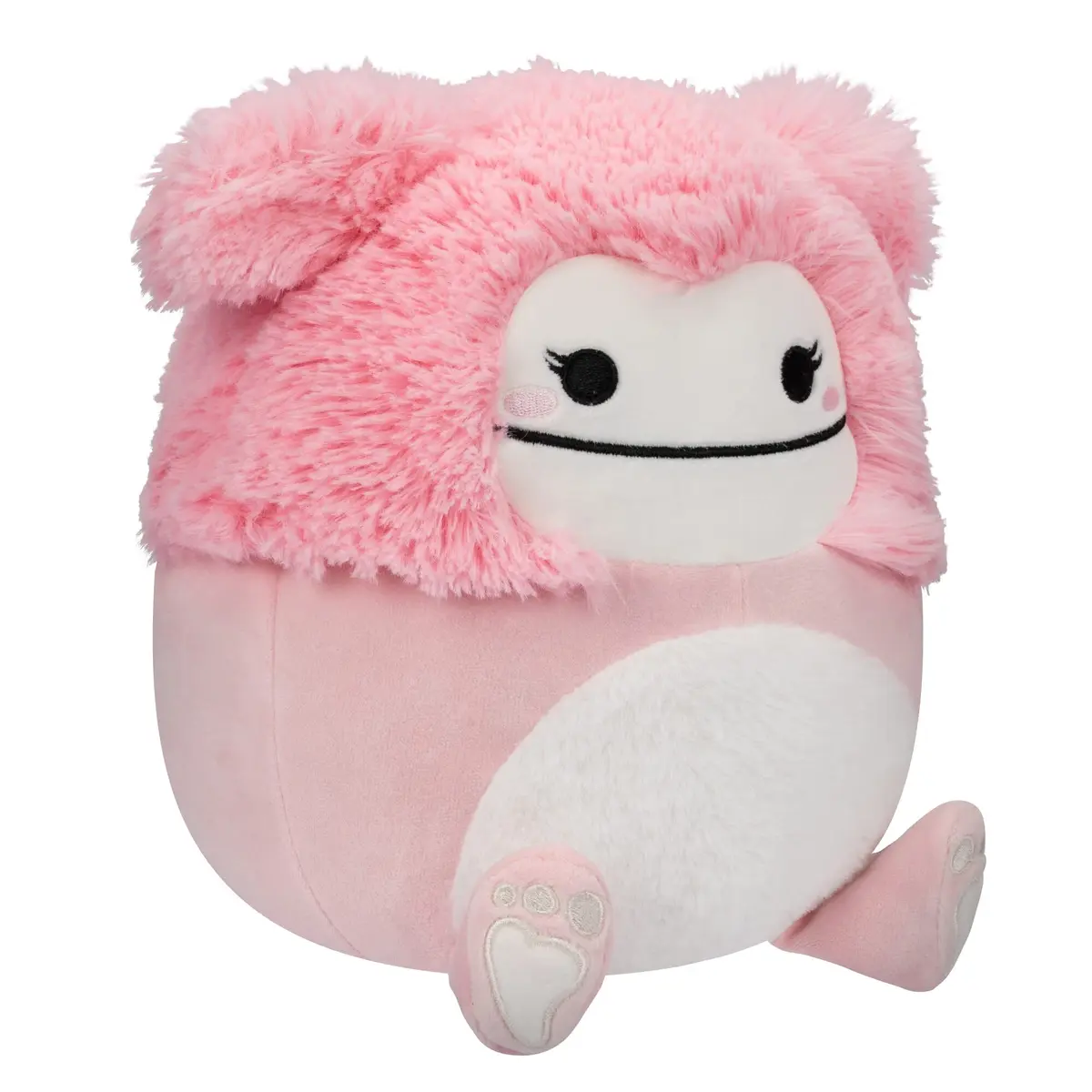 Squishmallows 8-Inch Brina Pink Bigfoot Plush | Ultrasoft Official Kelly Toy - view 2