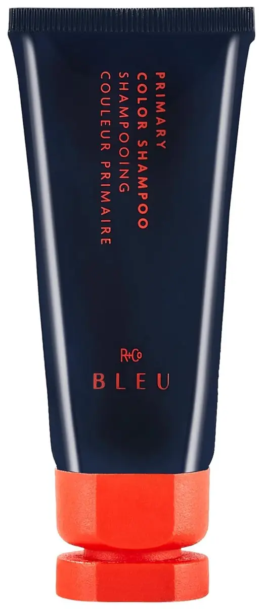 R+Co BLEU PRIMARY COLOR Shampoo Mini 1 Oz | Color Treated Hair, Hydrating & Shine - main product image