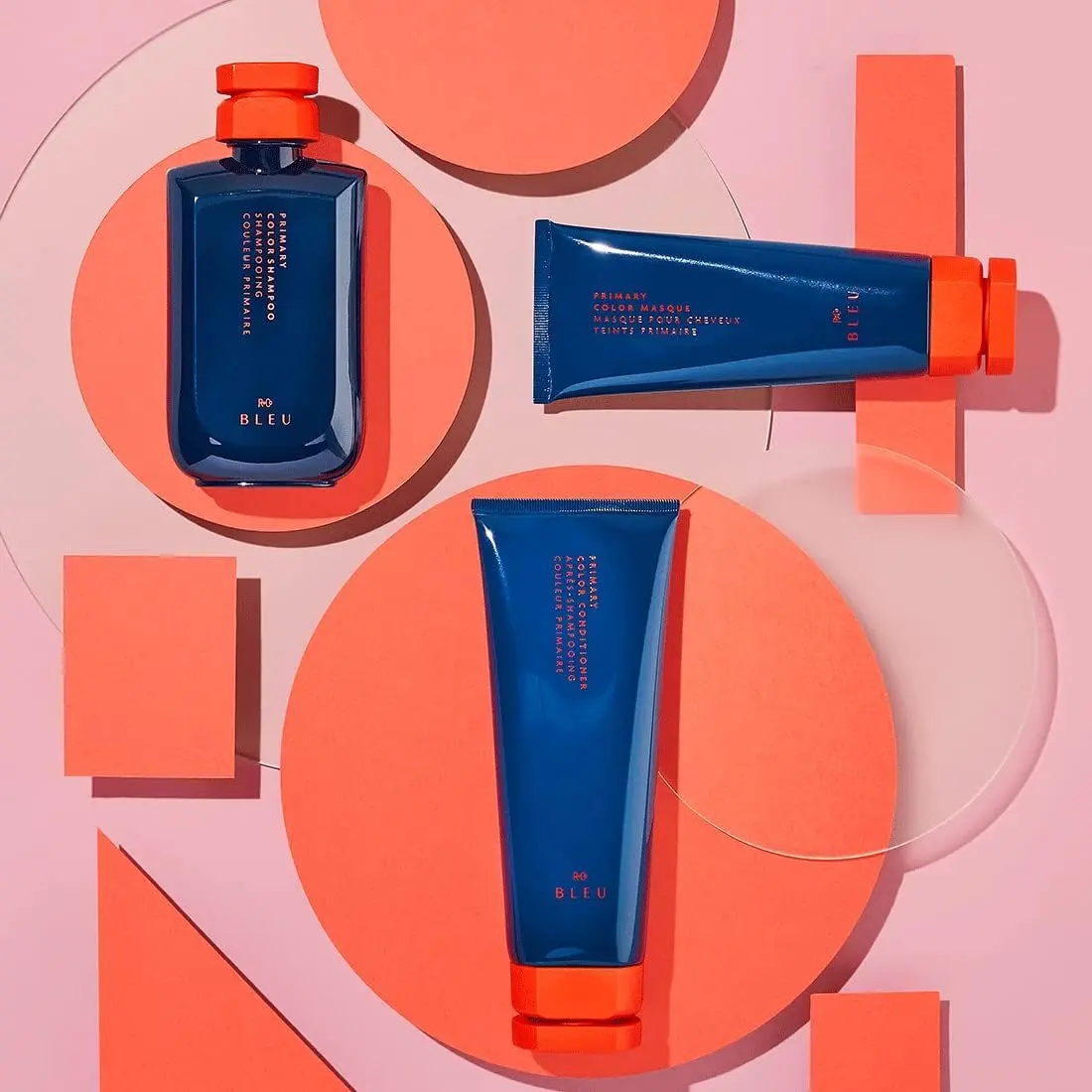 R+Co BLEU PRIMARY COLOR Shampoo Mini 1 Oz | Color Treated Hair, Hydrating & Shine - view 4