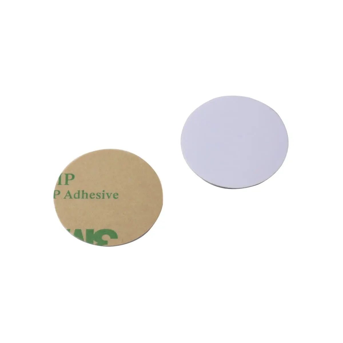 ETEKJOY Writable 125kHz RFID Sticker Coin 10 PCS | Rewritable, Waterproof, 25mm Diameter - main product image