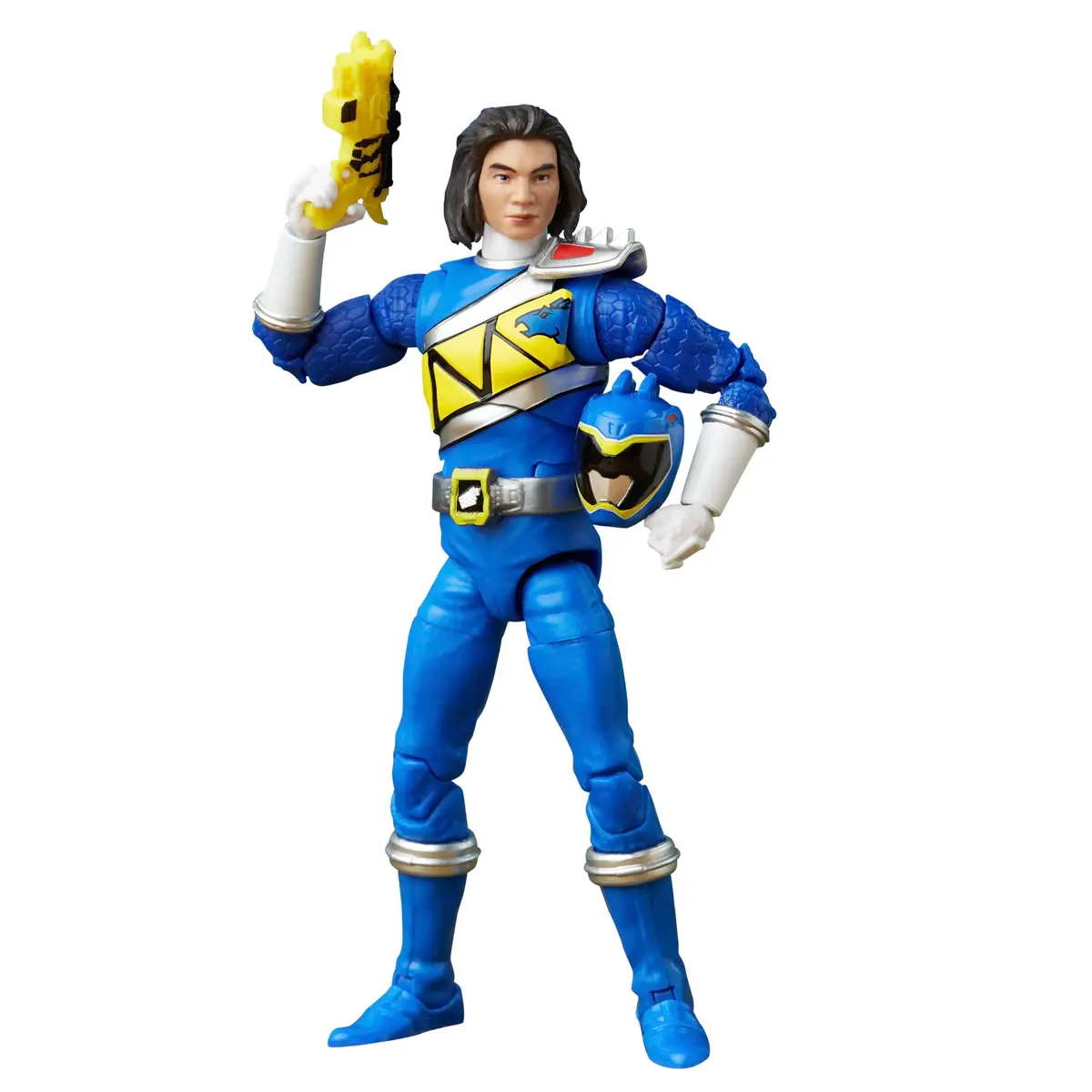 Power Rangers Lightning Collection Dino Charge Blue Ranger 6-inch Action Figure | Premium Poseability for Kids 4+ - main product image