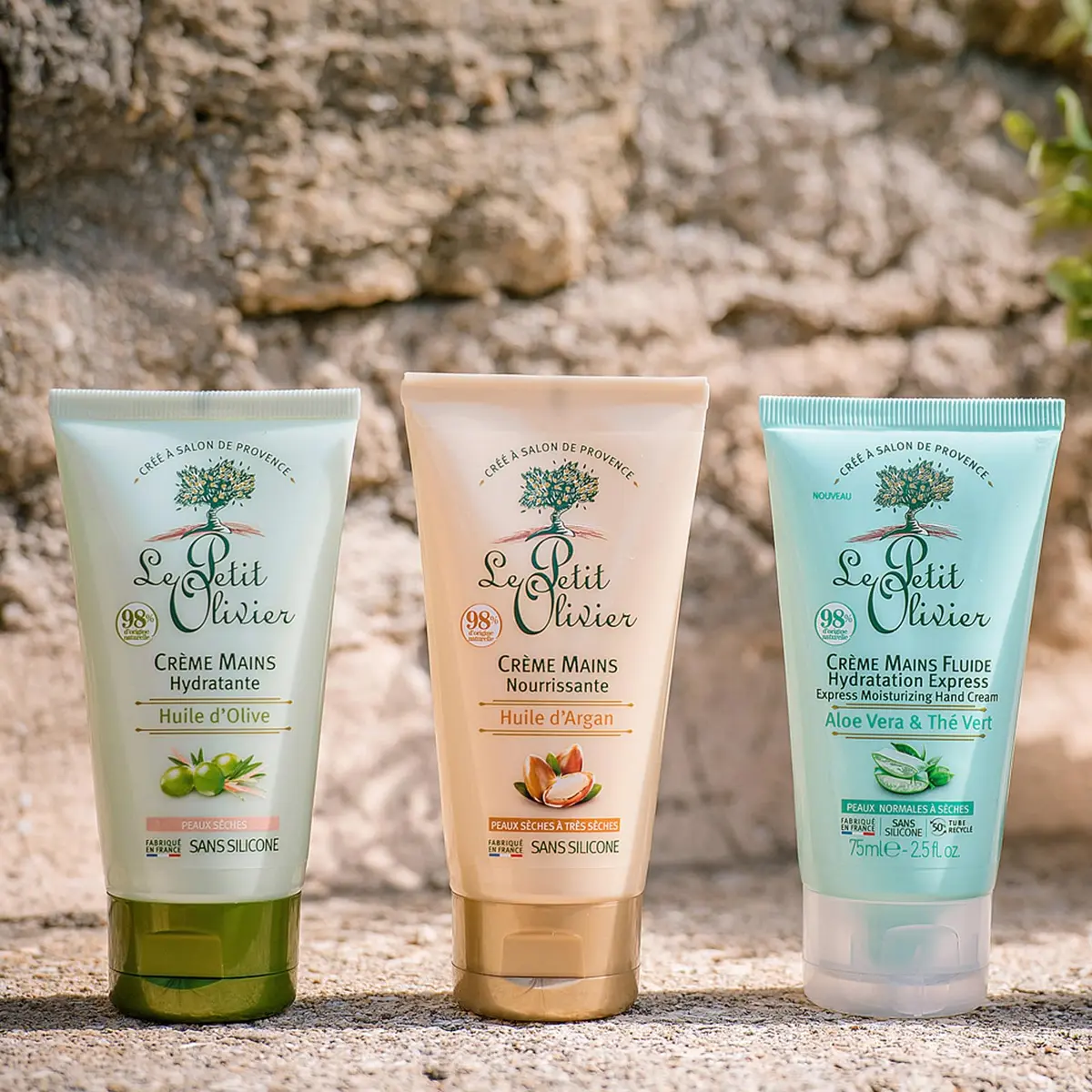 Le Petit Olivier Hand Cream 2.5 Oz | Aloe Vera & Green Tea Moisturizer for Dry & Normal Skin - view 5