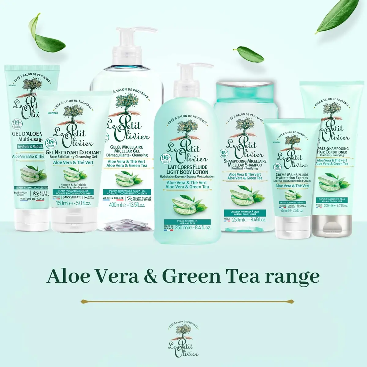 Le Petit Olivier Hand Cream 2.5 Oz | Aloe Vera & Green Tea Moisturizer for Dry & Normal Skin - view 9