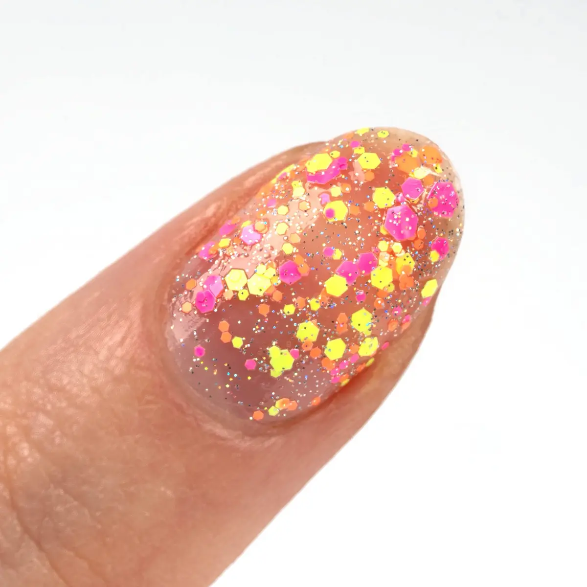 Orly Party Animal Glitter Pop Nail Lacquer 18ml (0.6 Fl Oz) | Holographic Confetti Topper - view 2