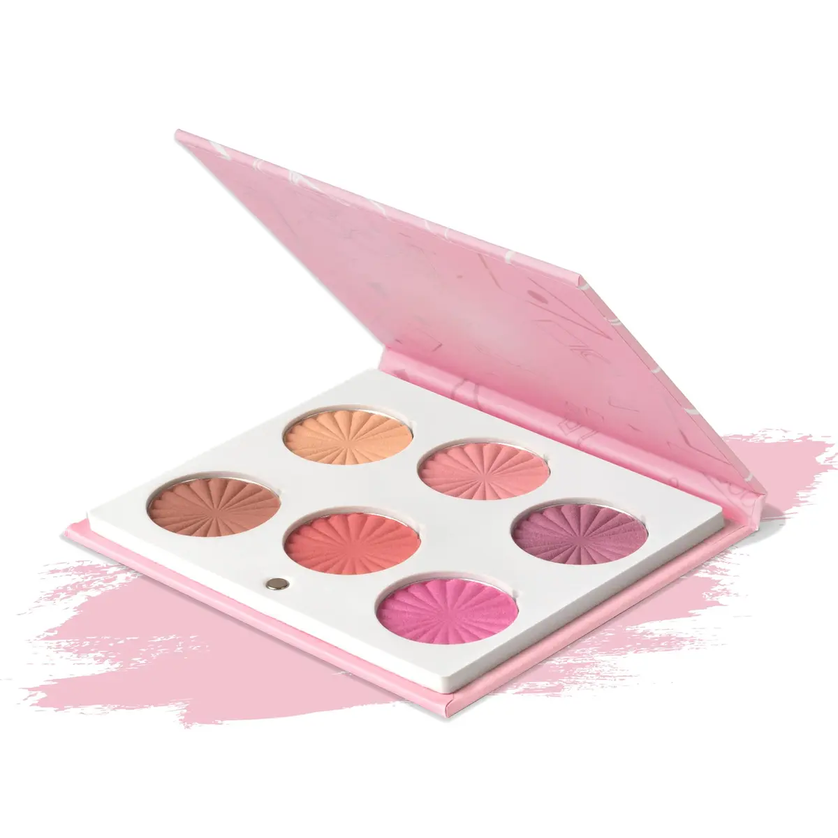 Ofra Mini Mix Face Palette Blushful with Blush & Highlighter | Liquid-to-Baked Shades for All Skin Tones - view 3