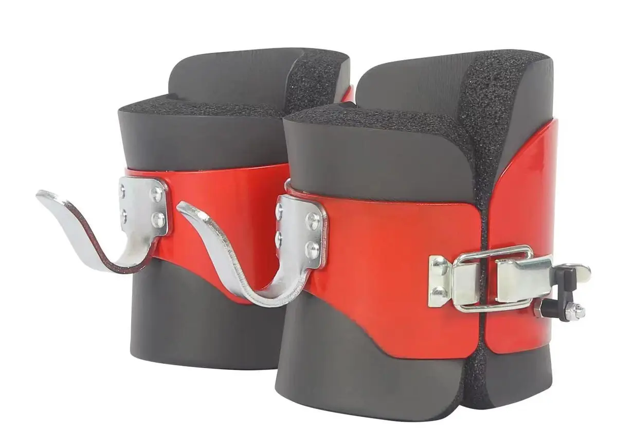 TONYKO Anti Gravity Inversion Boots for Stress Relief & Fitness (Red) | Stress Relief & Muscle Stretching - main product image
