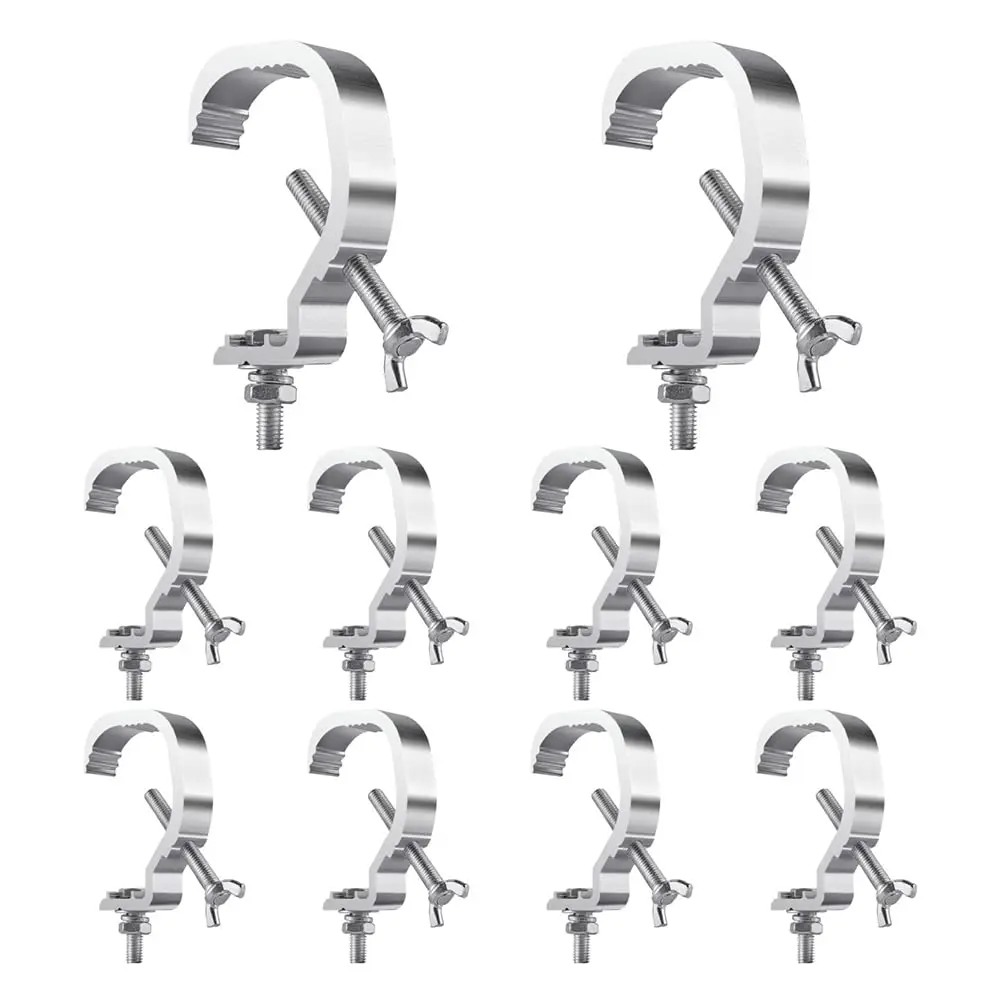 Olaalite Truss C Clamps 1.18-2 Inch | Heavy Duty Stage Lighting Clamps for DJ Lights - main product image