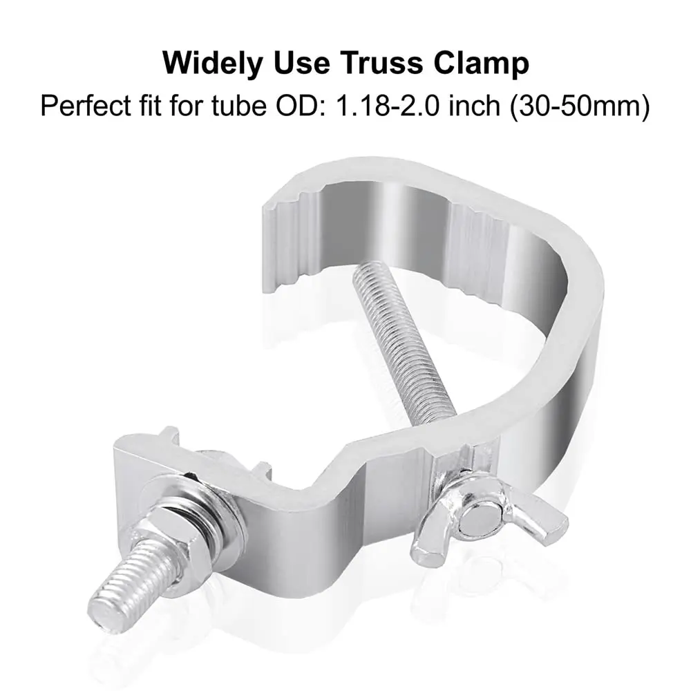 Olaalite Truss C Clamps 1.18-2 Inch | Heavy Duty Stage Lighting Clamps for DJ Lights - view 4