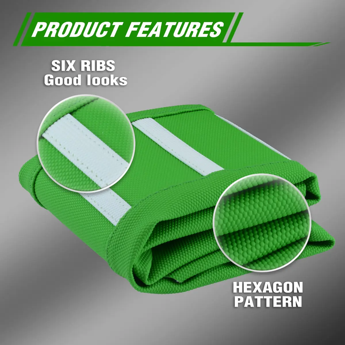 fewfuss Dirt Bike Seat Cover - Green Universal Seat Cover for Motorcycle Enduro | Waterproof & Thick - view 5
