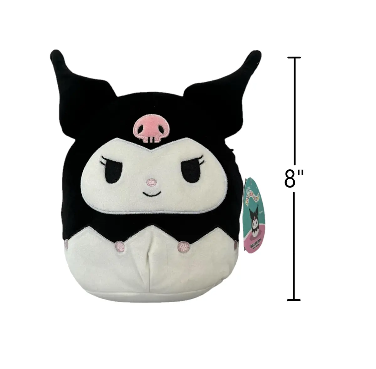 Squishmallows Official Kellytoy Sanrio Squad Plush Toy Kuromi 8 Inch | Super Soft Animal Collectible - view 2