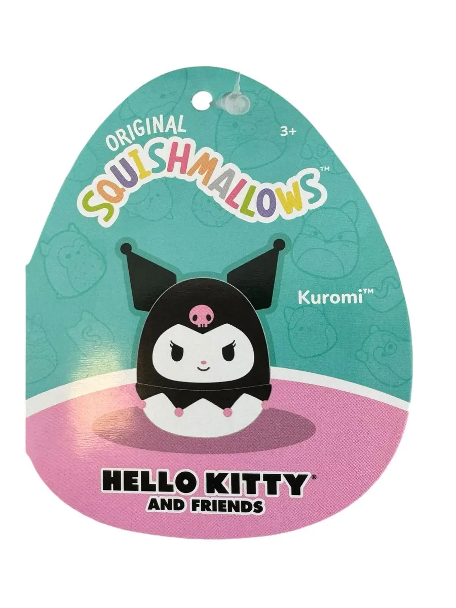 Squishmallows Official Kellytoy Sanrio Squad Plush Toy Kuromi 8 Inch | Super Soft Animal Collectible - view 4