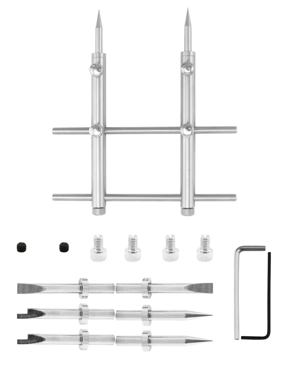QWORK DSLR Camera Lens Repair Tool Kit 180g (6.35 oz) | Adjustable Jaw Opening 3/8" to 3-15/16" for Canon, Nikon, Sony - view 7