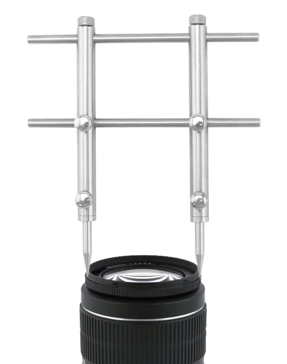 QWORK DSLR Camera Lens Repair Tool Kit 180g (6.35 oz) | Adjustable Jaw Opening 3/8" to 3-15/16" for Canon, Nikon, Sony - view 2