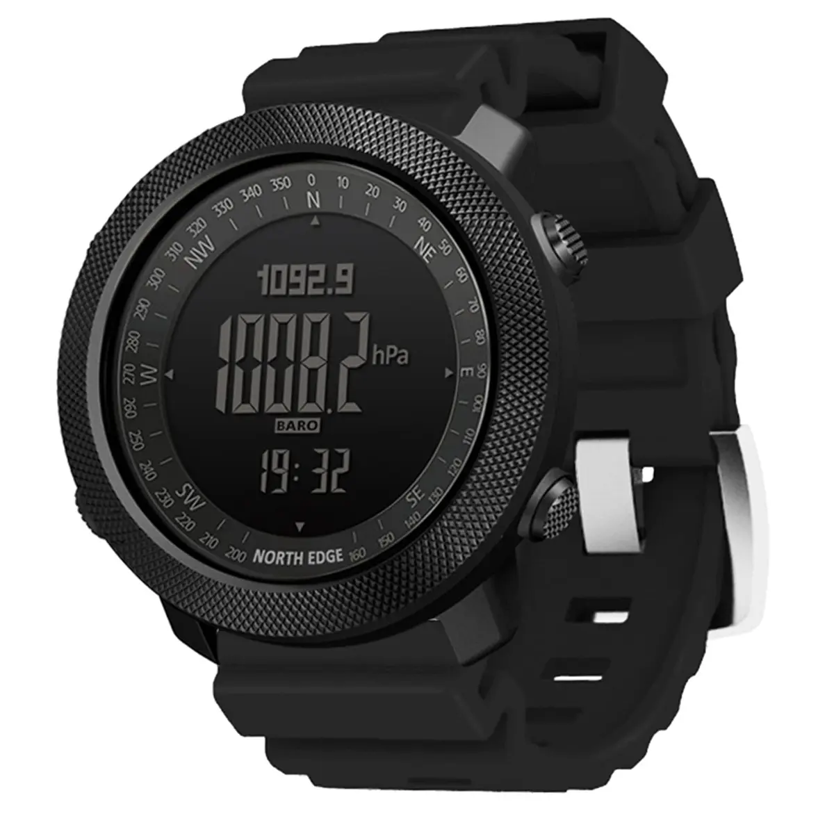 NORTH EDGE Apache Outdoor Digital Watch for Men 50mm (1.97in) | ABC Sensors, Weather Trend, 50M Water Resistance - view 2