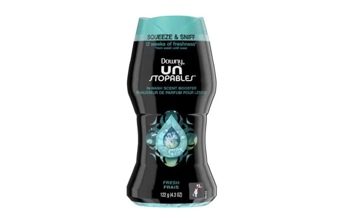 Downy Unstopables Laundry Scent Booster Beads Fresh Scent 17.2 oz (4 Pack) | 12 Weeks of Lasting Freshness - main product image