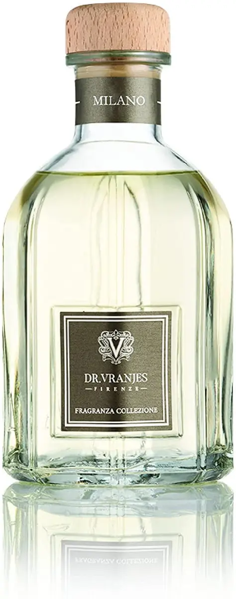 Dr. Vranjes Milano 1250 ml Diffuser + White Sticks Bundle | Luxury Home Fragrance with Patchouli, Pepper & Sandalwood - main product image