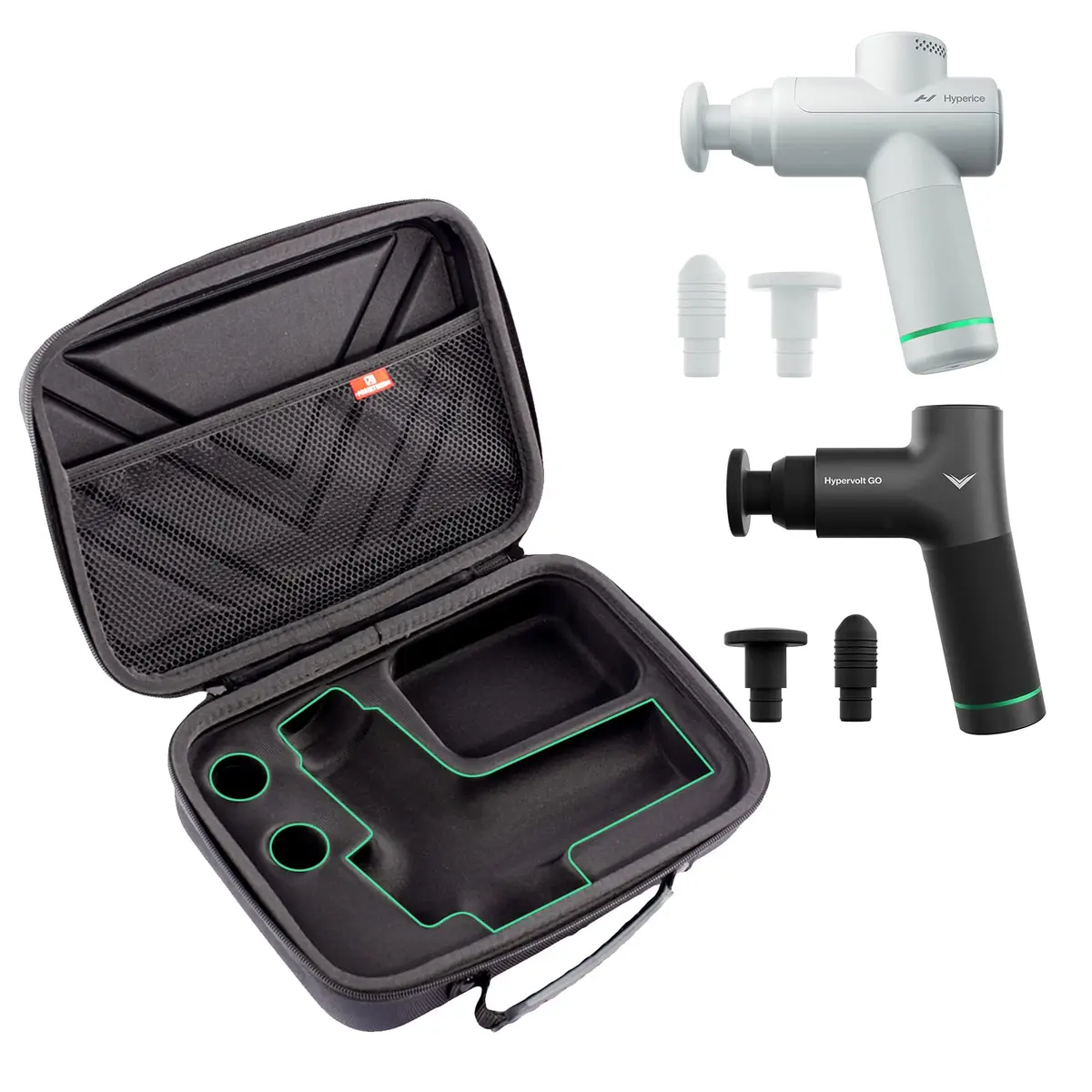 POKOTO Case Compatible with Hypervolt GO 2/Hypervolt GO | Shock-Absorbent EVA Carrying Case for Massage Gun - main product image