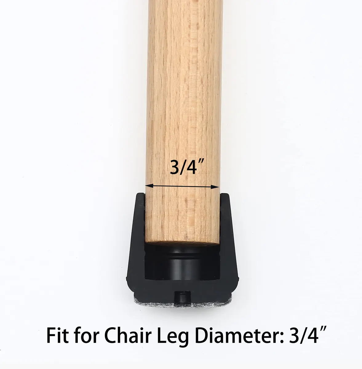 Furnigear Furniture Floor Protector 16 Pack | Felt Chair Leg Caps for Hardwood Floors - view 2