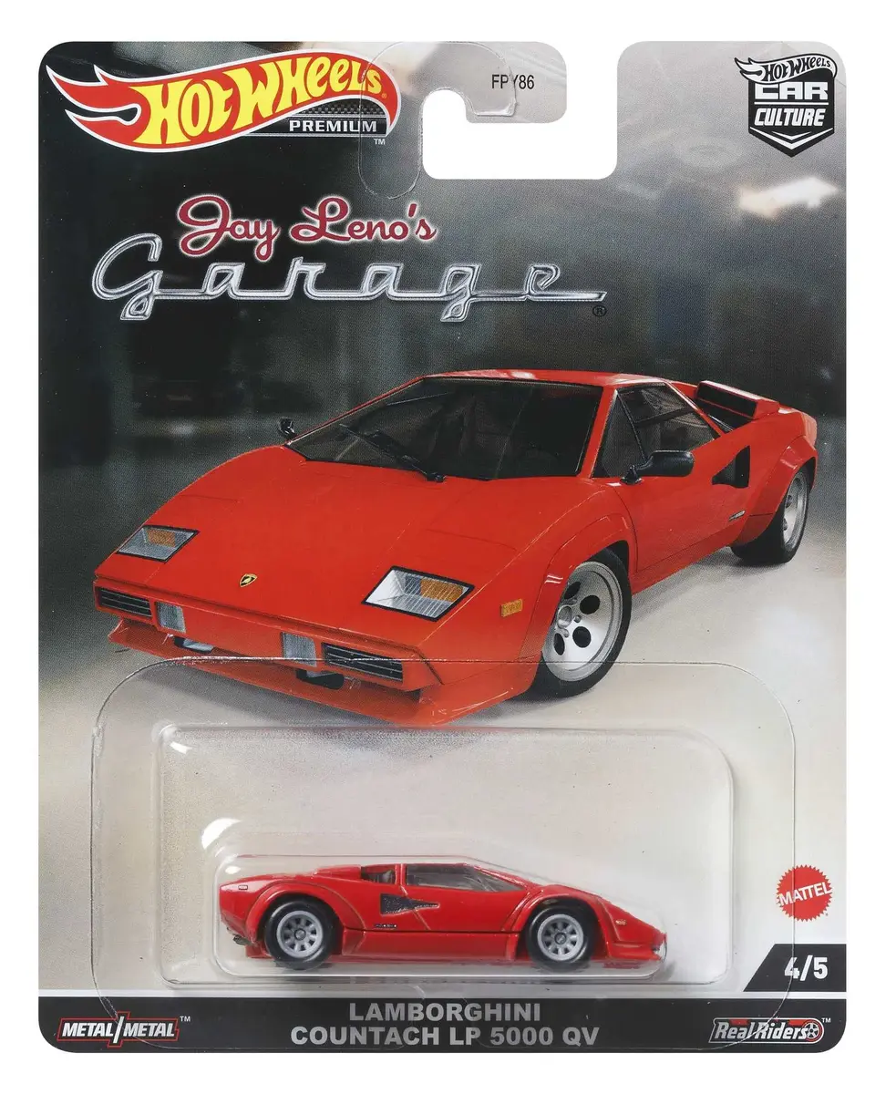 Hot Wheels Car Culture Circuit Legends Lamborghini Countach 1:64 Scale (3.5 inches) - view 6