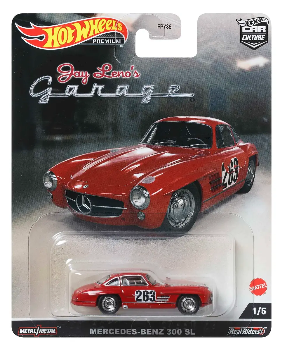 Hot Wheels Car Culture Circuit Legend Mercedes 300 SL 1:64 Scale | Premium Die-Cast Collectable Vehicle - view 6