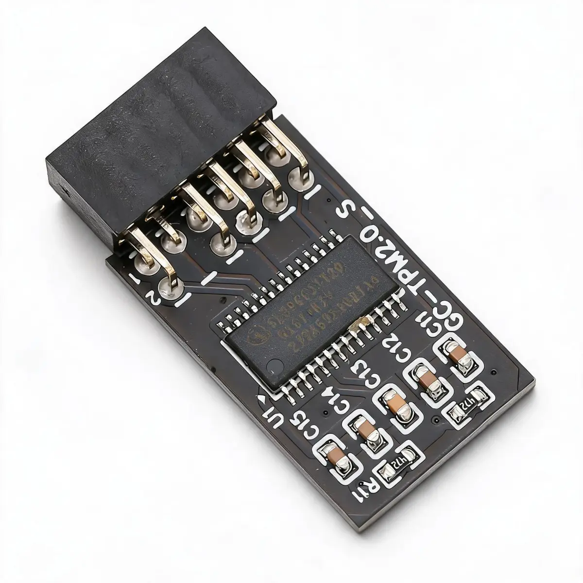 Yoidesu TPM 2.0 Encryption Security Module 12-Pin LPC Interface | Secure Data Encryption for Motherboards - main product image